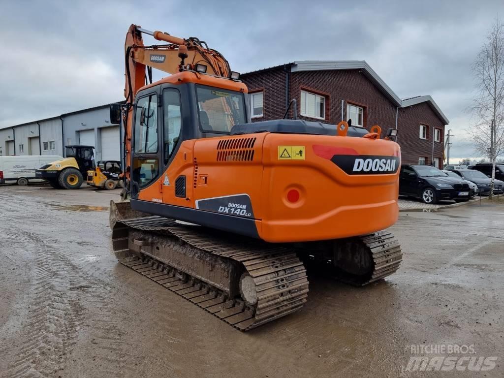 Doosan DX 140 LC Bagri goseničarji