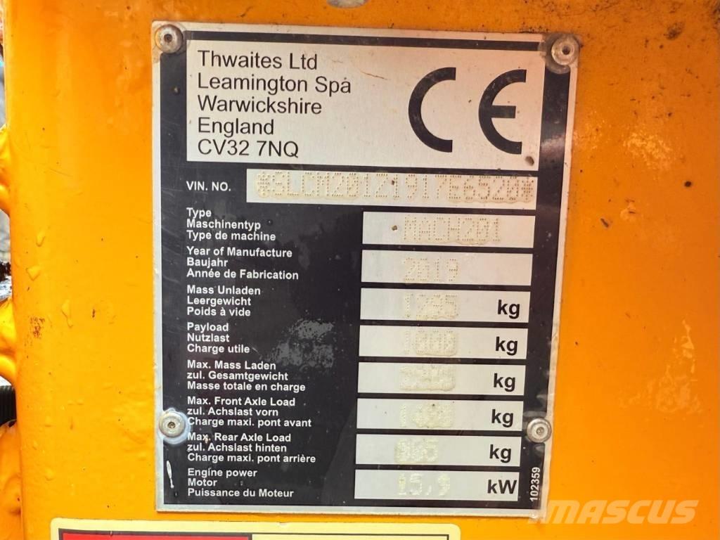 Thwaites Mach 201 Ne cestni demperji