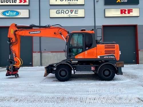 Doosan DX170W-5 Bagri na kolesih