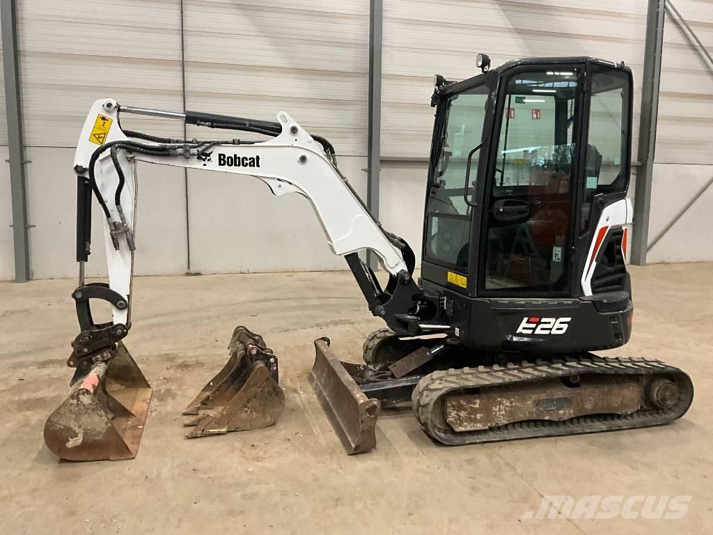Bobcat E 26 Mini bagri <7t