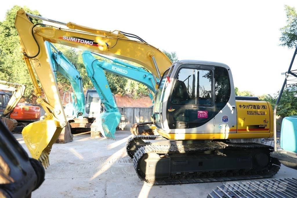 Sumitomo SH120A-3 Bagri goseničarji