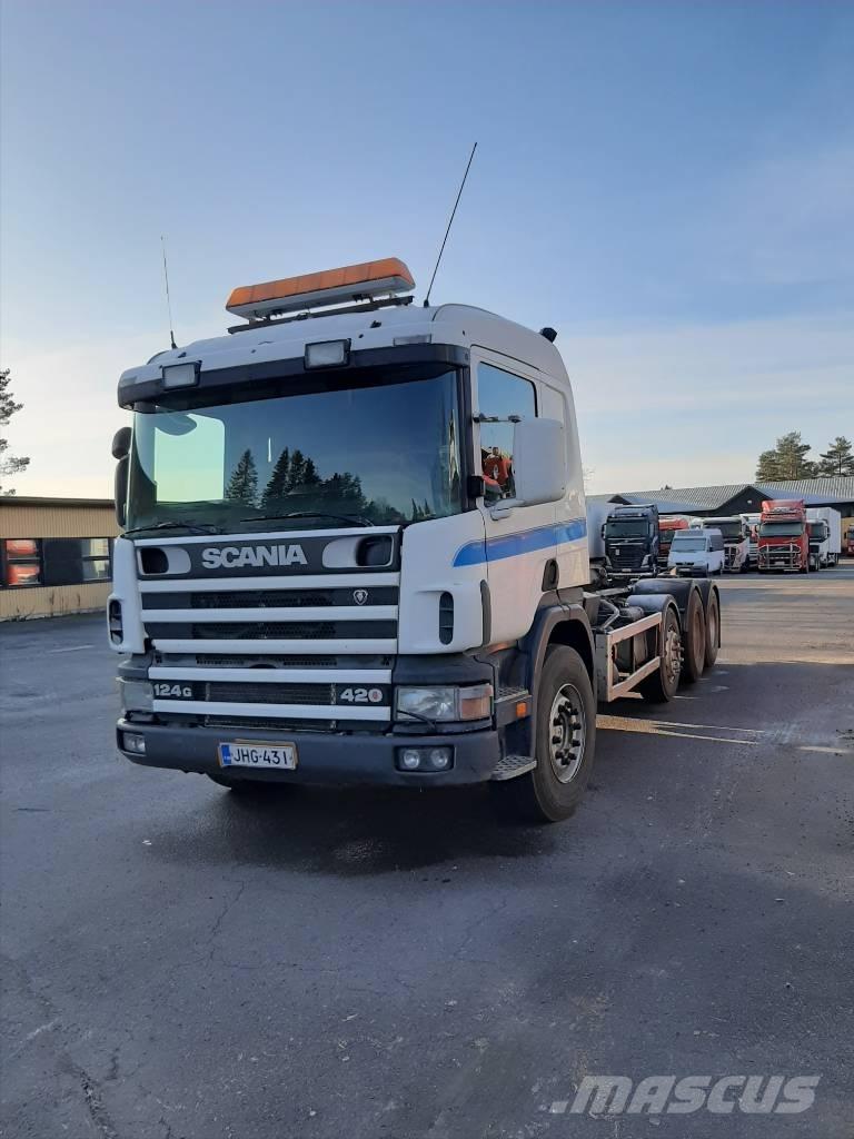 Scania P 124 Kotalni prekucni tovornjaki