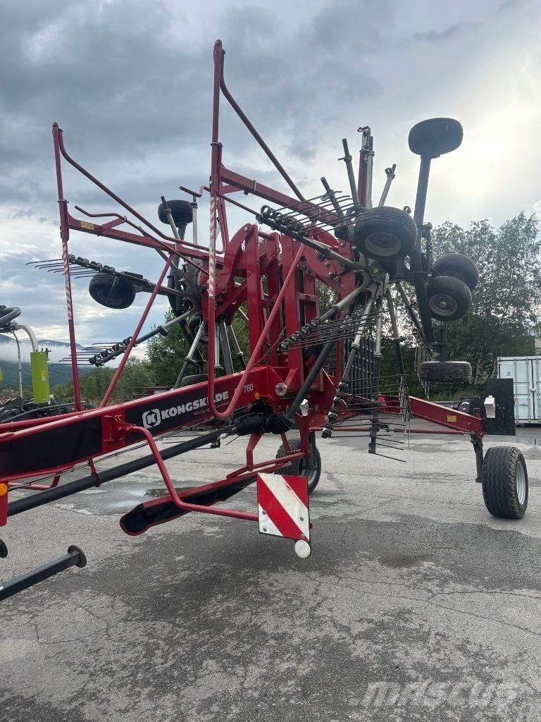 Kongskilde R+760 Obračalniki in zgrabljalniki
