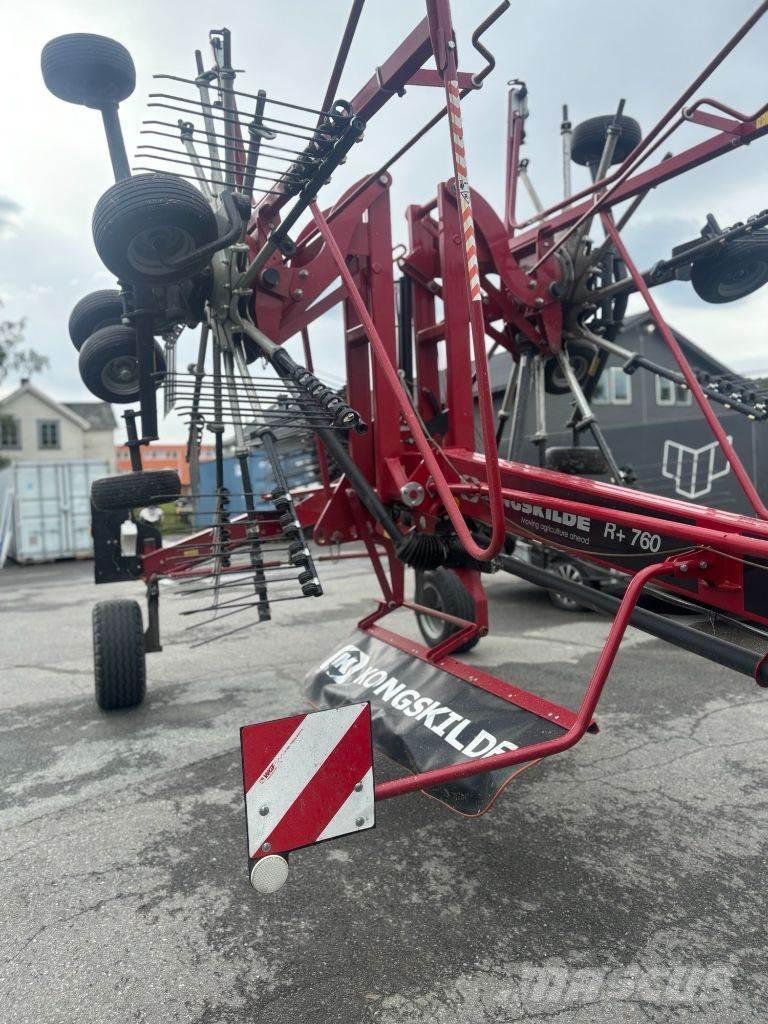 Kongskilde R+760 Obračalniki in zgrabljalniki