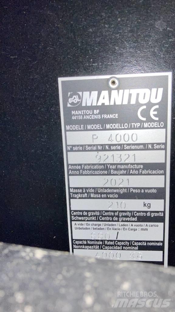Manitou P4000 Drugi deli