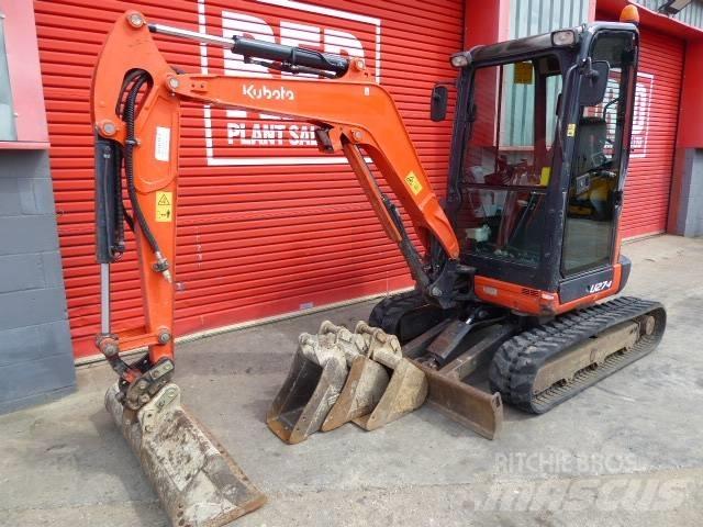 Kubota U 27-4 Mini bagri <7t