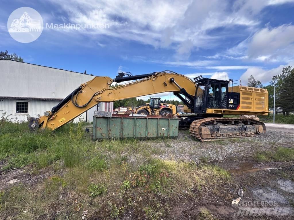CAT 374 F L Bagri goseničarji