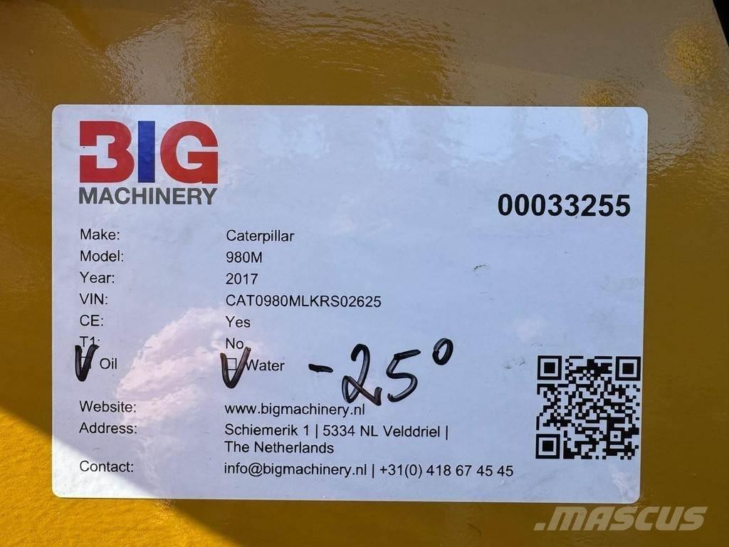 CAT 980M Kolesni nakladalci