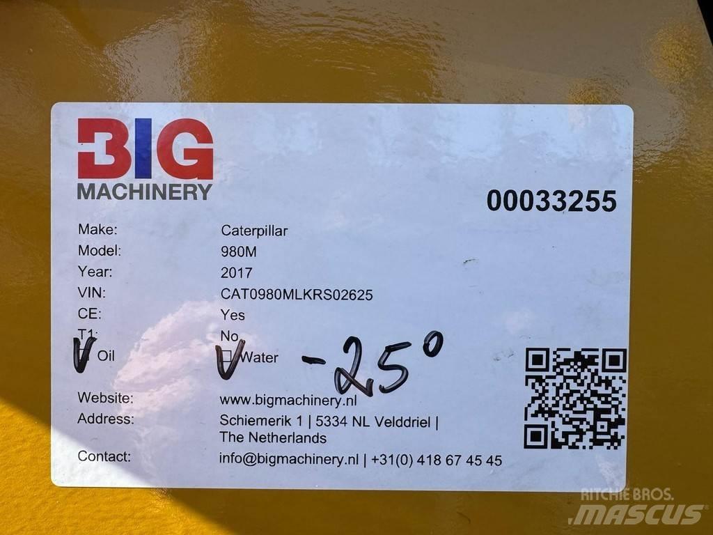 CAT 980M Kolesni nakladalci