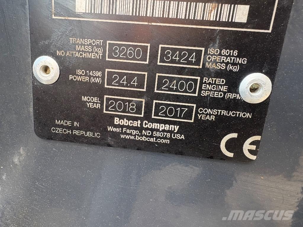 Bobcat E 35z Mini bagri <7t