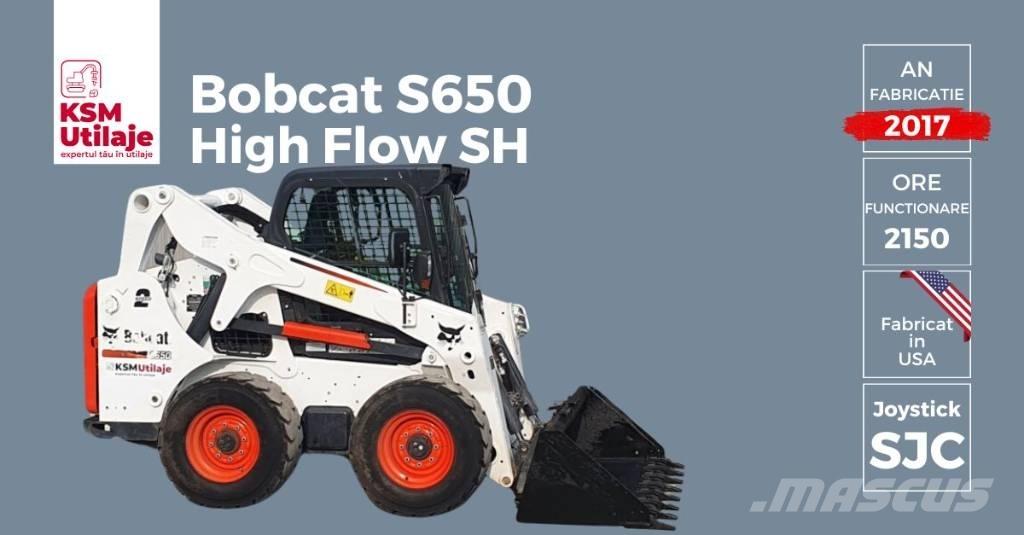 Bobcat S 650 Skid steer mini nakladalci
