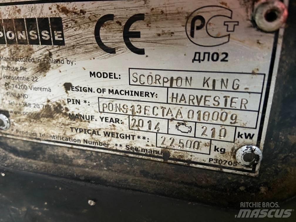 Ponsse Scorpion King Harvesterji