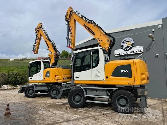 Liebherr 916 Bagri na kolesih