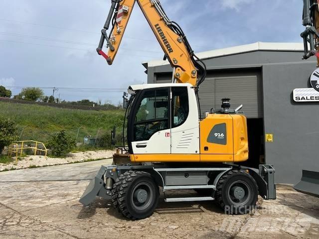 Liebherr 916 Bagri na kolesih