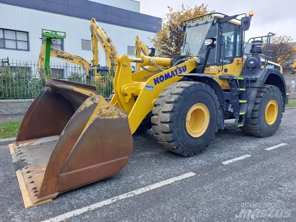 Komatsu WA480-8 Kolesni nakladalci