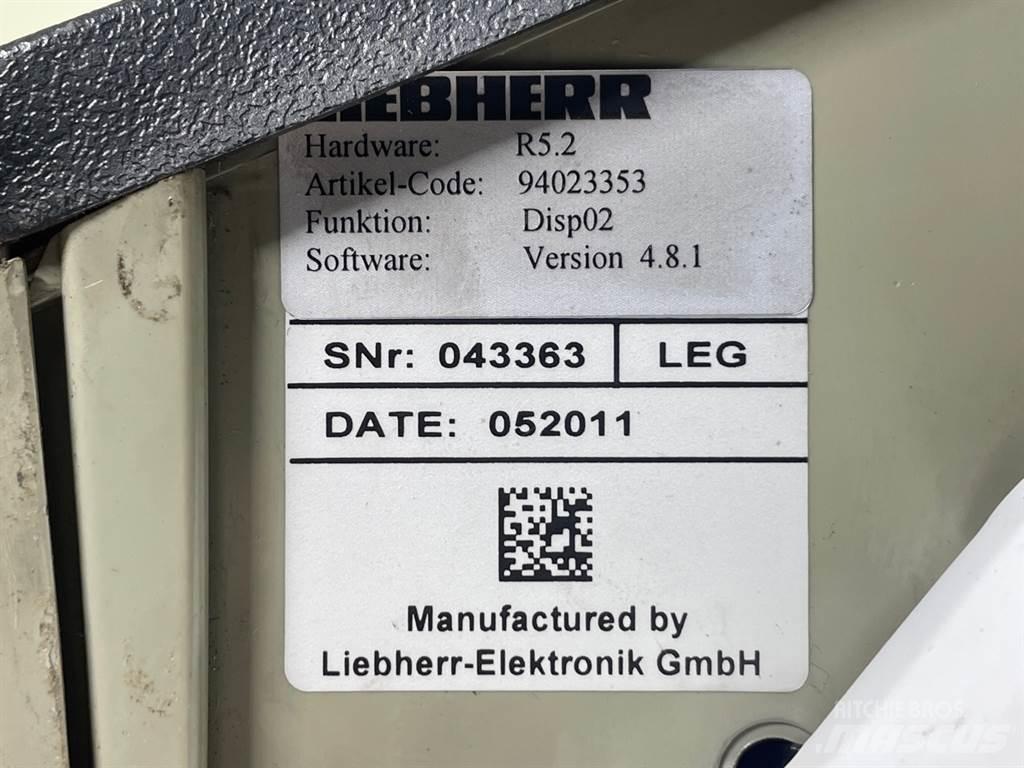 Liebherr A 924 C Elektronika