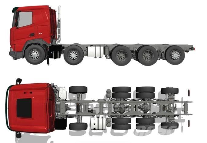 DAF XF 530 FAF 10x4 Tovornjaki-šasije
