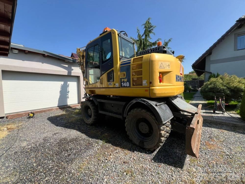 Komatsu PW 148-8 Bagri na kolesih