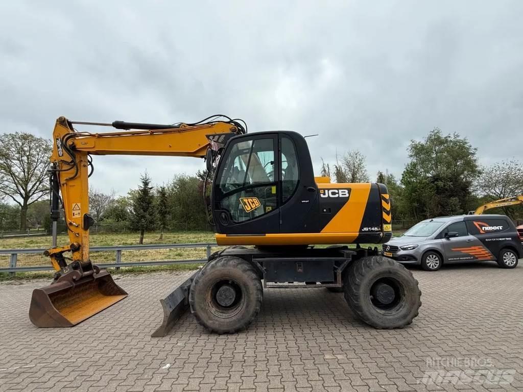 JCB JS 145W Bagri na kolesih