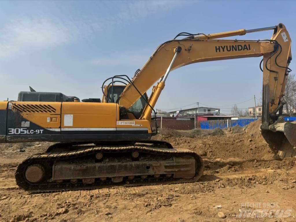 Hyundai R305lc-9t Bagri goseničarji