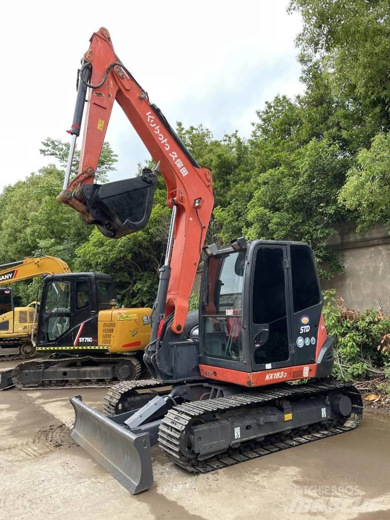 Kubota KX163 Bagri goseničarji