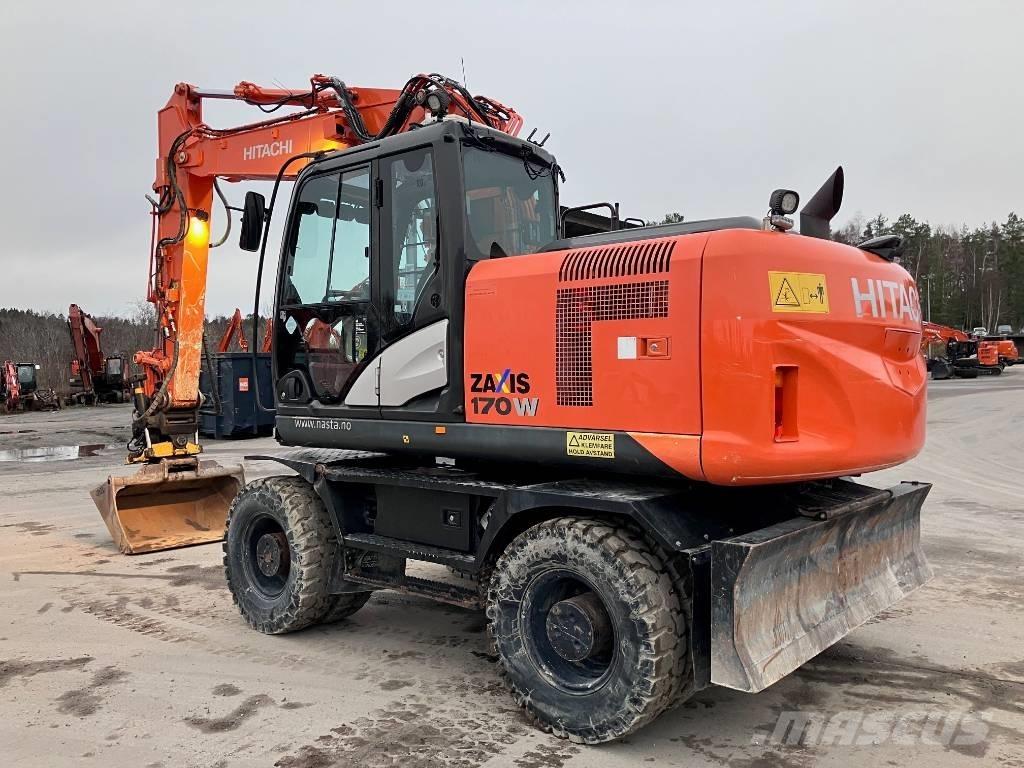 Hitachi ZX170WT-5 Bagri na kolesih