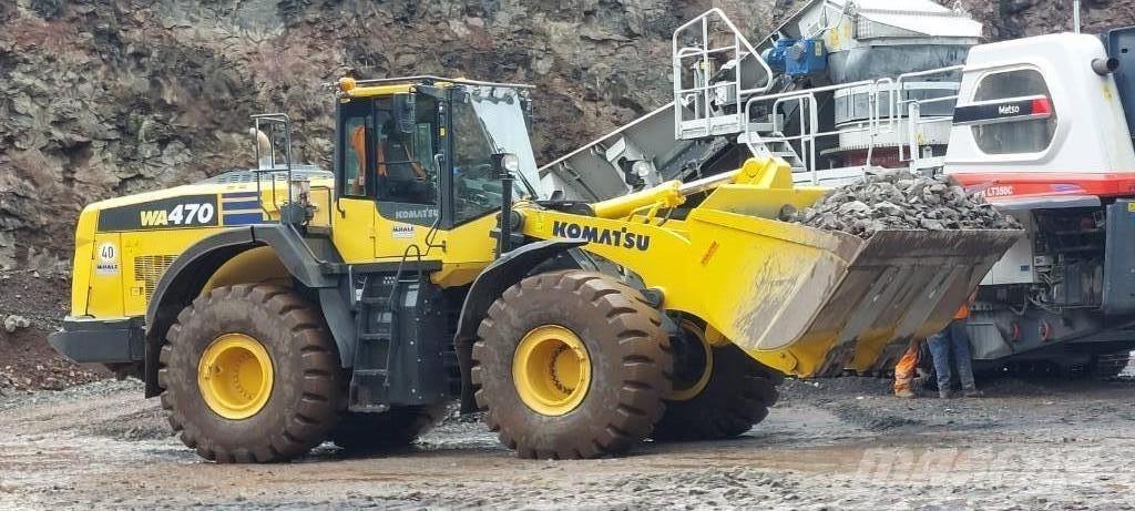 Komatsu WA470-8 Kolesni nakladalci