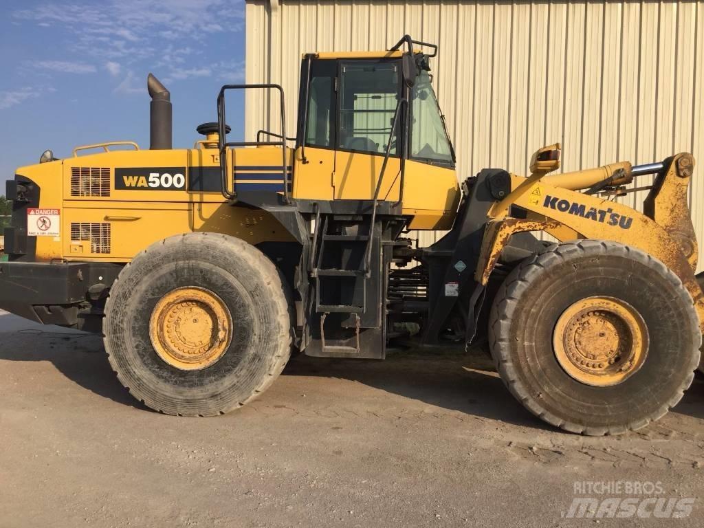 Komatsu WA500-6 Kolesni nakladalci