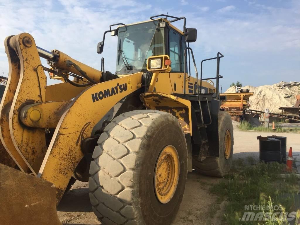 Komatsu WA500-6 Kolesni nakladalci