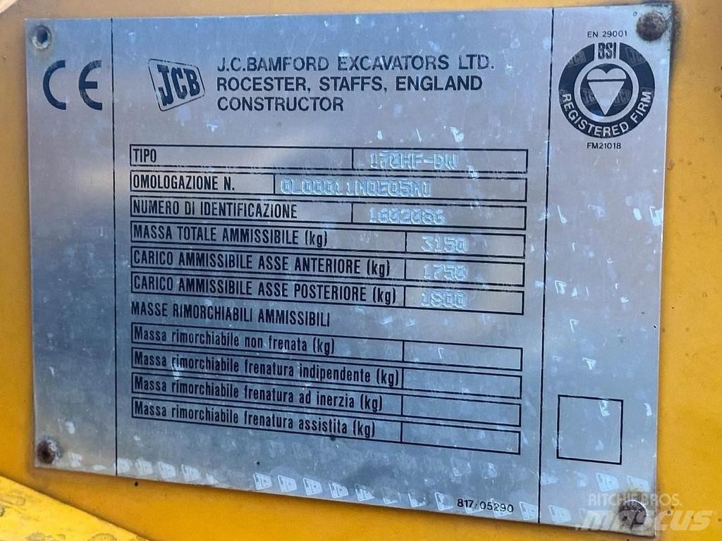 JCB 170HF Mini nakladalci