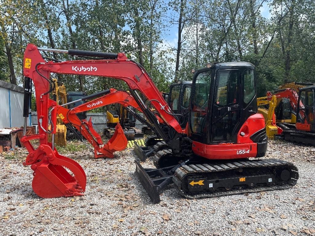 Kubota U 55-4 Mini bagri <7t