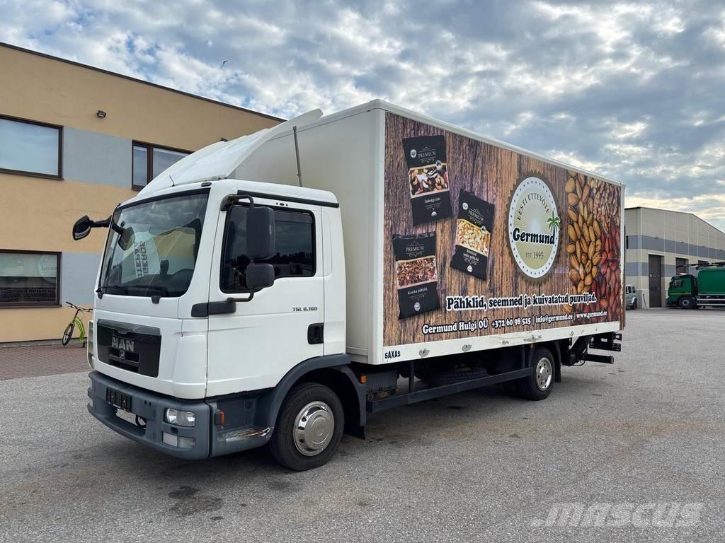 MAN TGL 8.180 + LIFT Tovornjaki zabojniki