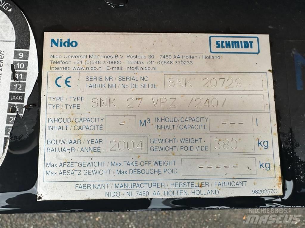 Nido SNK 27 VPZ 240 Snežne deske in plugi