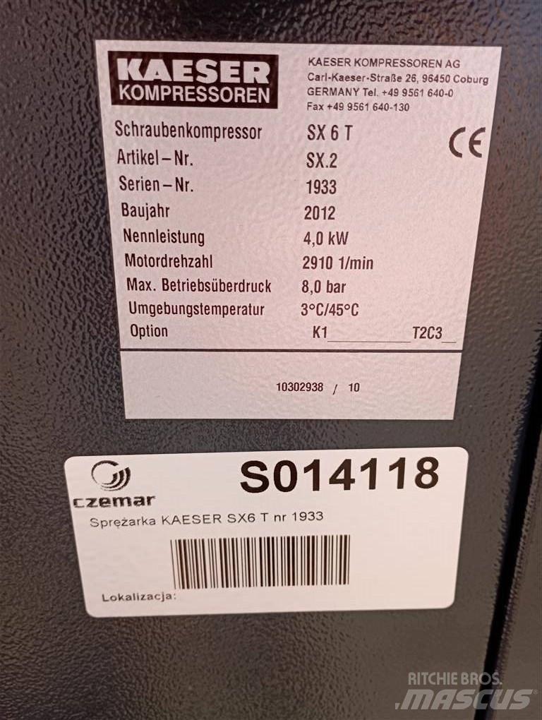 Kaeser SX6 T Kompresorji