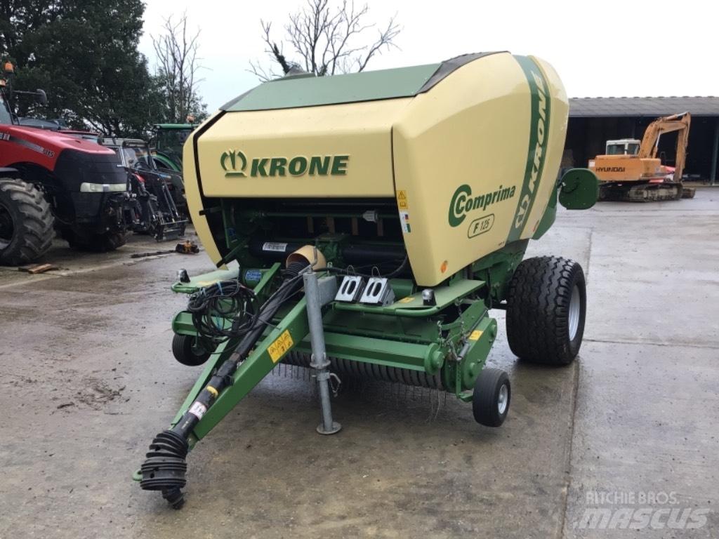Krone Comprima f125 Balirke (okrogle bale)