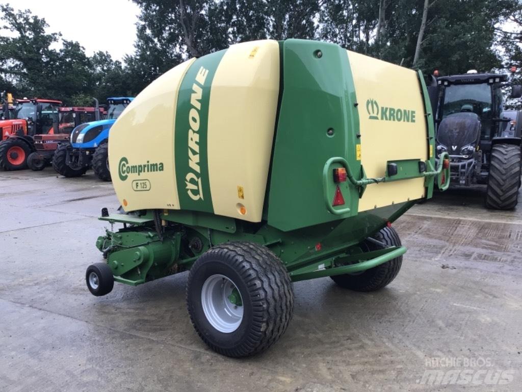 Krone Comprima f125 Balirke (okrogle bale)