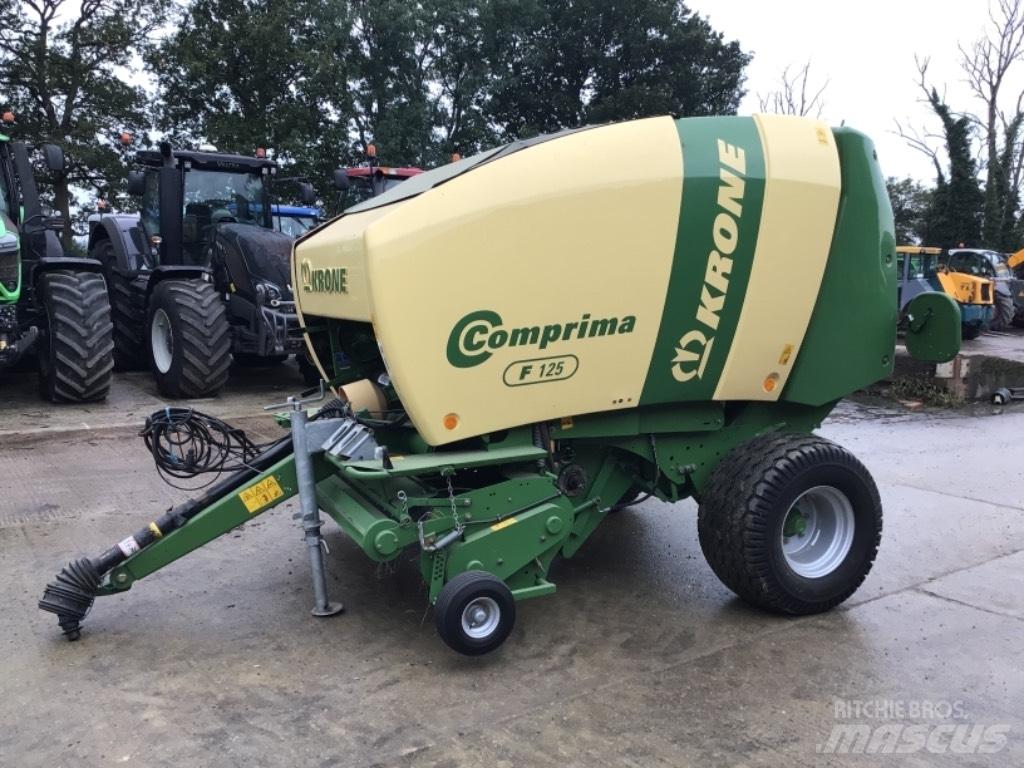 Krone Comprima f125 Balirke (okrogle bale)