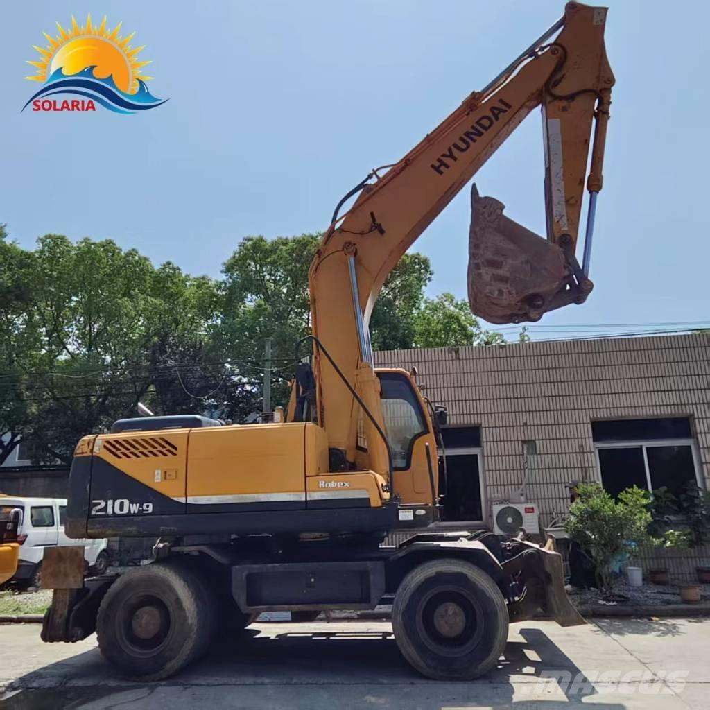 Hyundai r210w-9 Bagri na kolesih