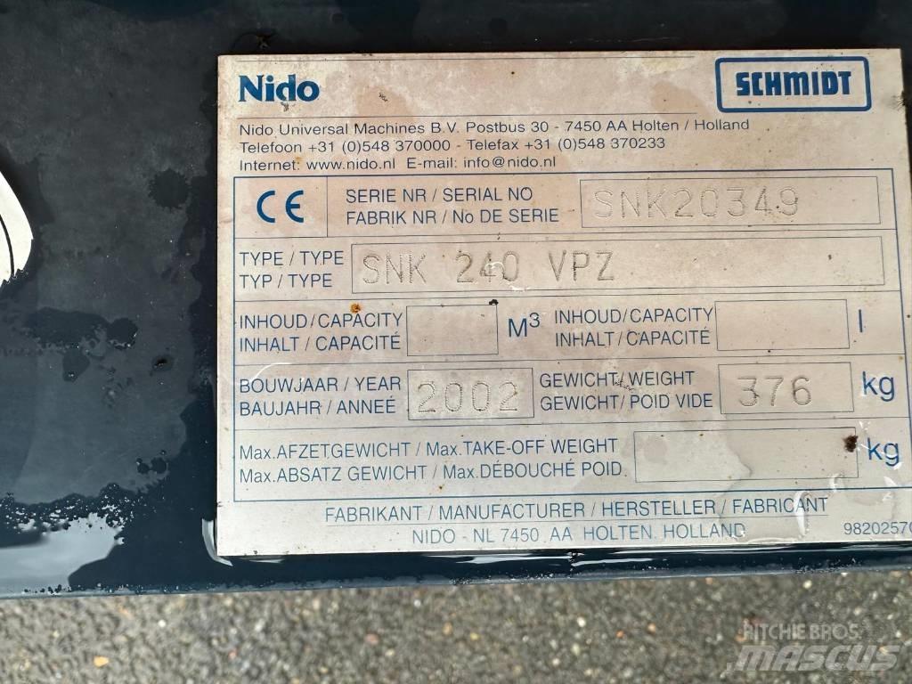 Nido SNK240VPZ Snežne deske in plugi