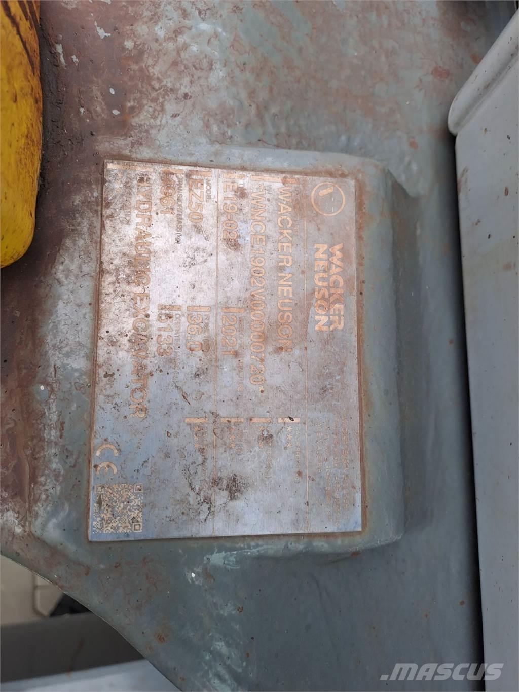 Wacker Neuson EZ50 Bagri goseničarji