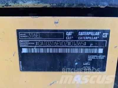 CAT 316 EL Bagri goseničarji