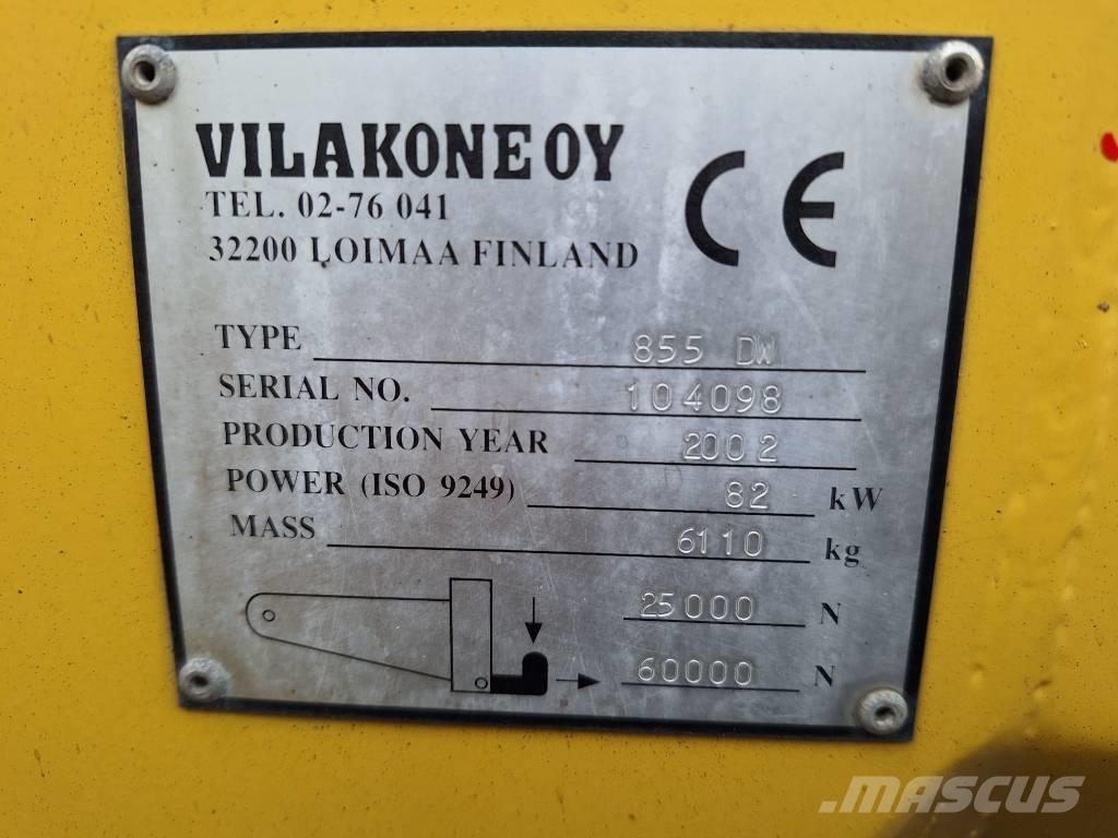 Wille 855 Kolesni nakladalci
