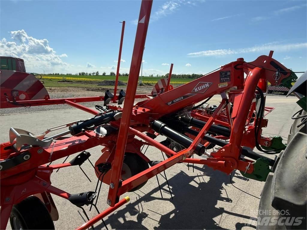 Kuhn GF 10803 Obračalniki in zgrabljalniki