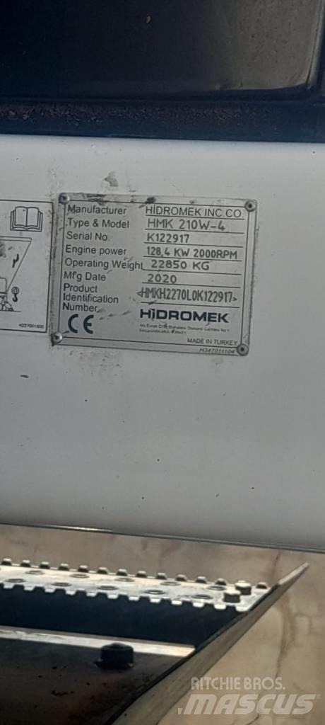 Hidromek HMK 210 W Bagri na kolesih