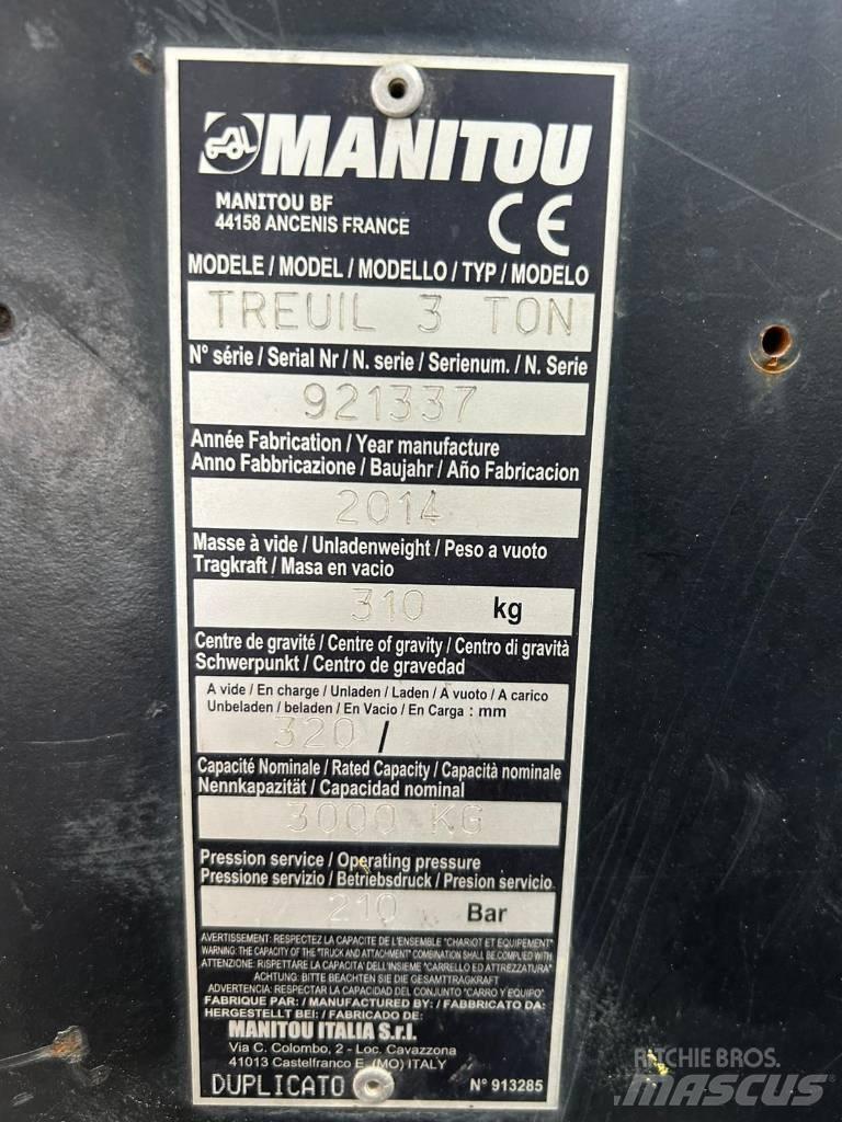Manitou WINCH 3T Drugi deli