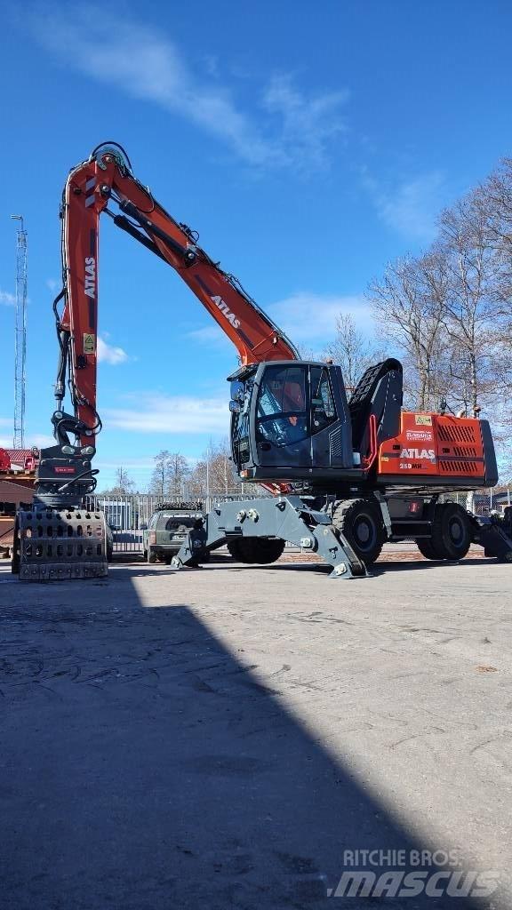 Atlas MH 250 Bagri za prekladanje primarnih/sekundarnih surovin