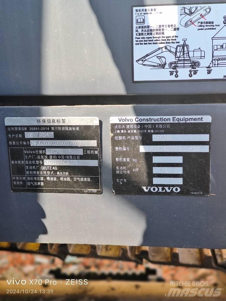 Volvo EC 210 Bagri goseničarji