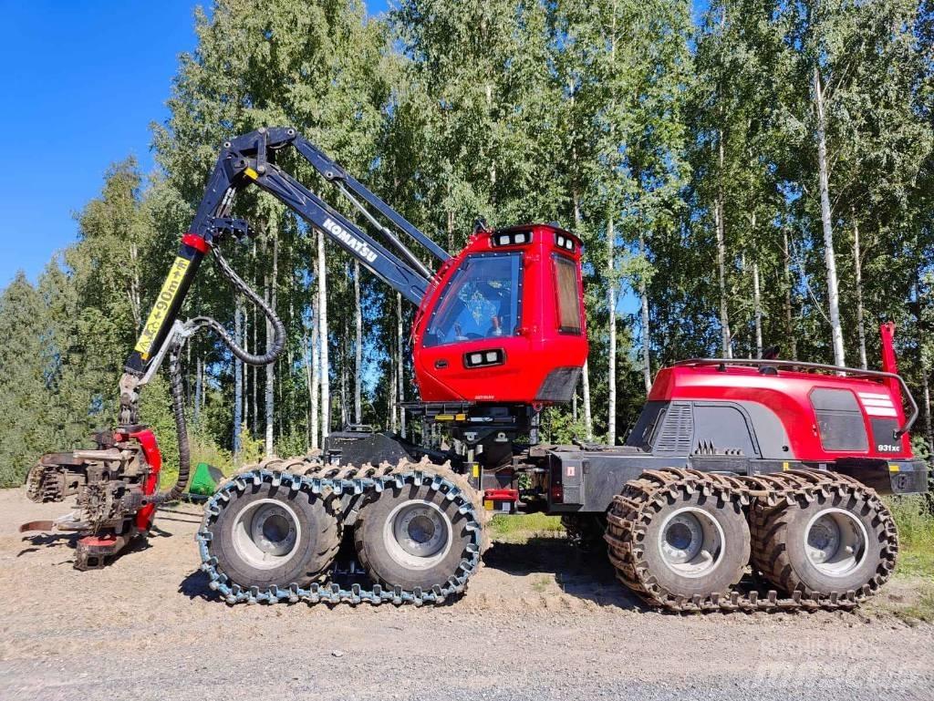Komatsu 931 XC Harvesterji