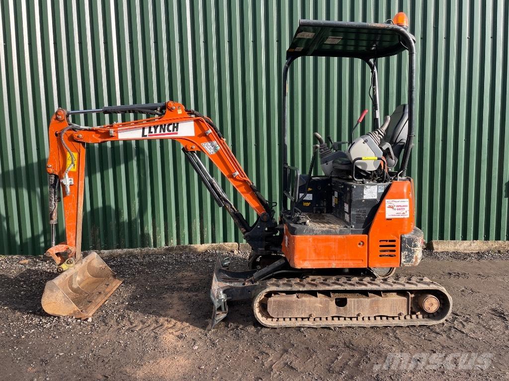 Hitachi ZX 19 U-6 Mini bagri <7t
