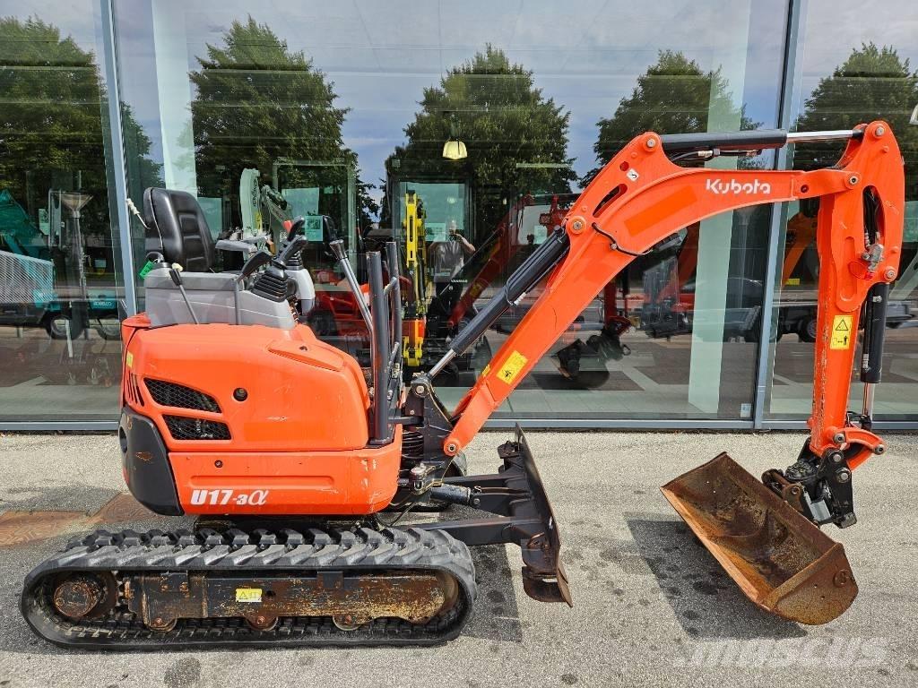 Kubota u17-3a Mini bagri <7t